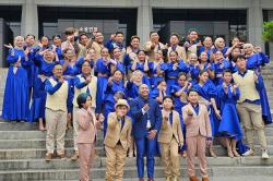 Gitabumi Shine Voice Sabet Medali Emas di World Choir Games 2023 Korea Selatan