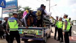 925 Pelanggar dan 2 Kasus Laka Lantas Ditindak Polres Pringsewu selama Operasi Patuh Krakatau 2023