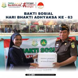 Peringati Hari Bhakti Adhyaksa ke-63, Kejari Mabar Bagi-bagi Sembako