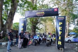 1000 Bikers Tiger Rayakan 2 Dekade Petir di Pantai Widuri Pemalang 