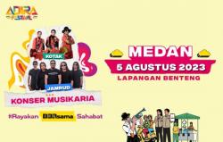 Konser Musikaria di Adira Festival Medan Dimeriahkan Jamrud dan Kotak