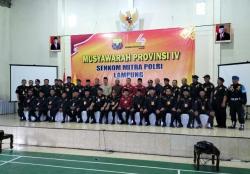 Dihadiri Ratusan Peserta, Senkom Mitra Polri Lampung Helat Musyawarah Provinsi IV