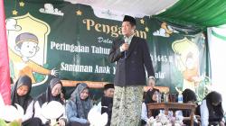 LDK UIN Salatiga Bersama Warga NU Pulutan Peringati Tahun Baru Islam dan Santuni Anak Yatim