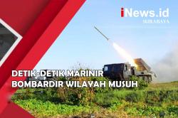 Ngerii! Inilah Video Detik-detik Marinir Bombardir Wilayah Musuh