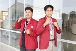 2 Mahasiswa UM Bandung Torehkan Prestasi Kejuaraan Ganda Fighting Spirit Muaythai Jabar