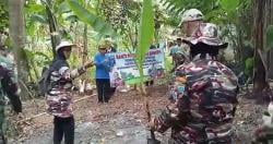 Danramil dan Kapolsek Dampingi FKPPI Banten Taman 1000 Pohon di Desa Cikedung Mancak