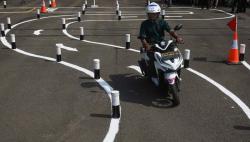 Ujian Praktik SIM Dipermudah, Tak Ada Lagi Zigzag