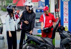 Bensin Gratis Untuk Agus di Bulan Agustus di SPBU Ini