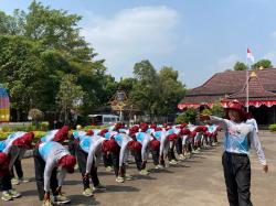 75 Pelajar Terpilih jadi Paskibraka Perayaan HUT RI Ke-78 di Kabupaten Batang