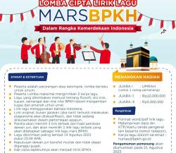 Peringati HUT RI ke-78, BPKH Gelar Lomba Cipta Mars BPKH Berhadiah Umrah