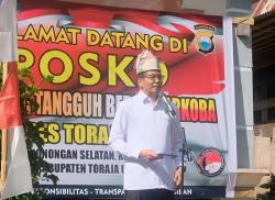 Dirresnarkoba Polda Sulsel Gelar Pencanangan Kampung Tangguh Bebas Narkoba di Toraja Utara