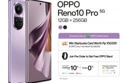 Oppo Reno 10 Resmi Dirilis, Begini Spesifikasinya