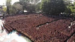 Peringatan HUT Pramuka di Kuningan: Kami Pramuka Indonesia Manusia Pancasila