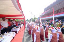 Melalui Lomba Gerak Jalan Pelajar Tingkat Kabupaten Gowa, Upaya Bupati Ajak Anak Cinta Tanah Air