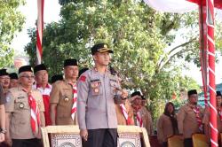 Kapolres Kaur Hadiri HUT Pramuka ke 62