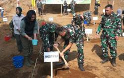 Cegah Bencana dan Kerusakan Alam, Pangdam III/Siliwangi Tanam 400 Bibit Bambu di Ciater