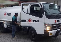 Hadapi Cuaca Ekstrim Dampak El Nino, PMI Jember Support BPBD Siagakan Tangki Air