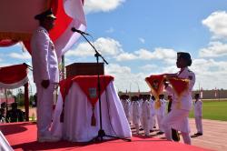 Perdana Provinsi Papua Selatan Menggelar Upacara Peringatan Detik-detik Proklamasi Kemerdekaan RI