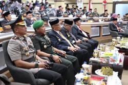 Kapolres Parepare Bersama Forkopimda Ikuti Pidato Kenegaraan Presiden RI Secara Virtual