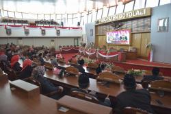 Peringati HUT ke-78 Kemerdekaan RI, DPRD Boyolali Gelar Paripurna Istimewa