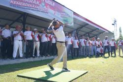 Pangdam IM Membuka Tournament Ketangkasan Golf Semarak HUT RI ke 78