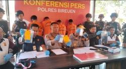 Polisi Bireuen Amankan 4 Tersangka Kasus Narkoba Bersama Barang Bukti Sabu