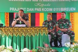 Danrem 011 Lilawangsa : Prajurit TNI Hindari Pelanggaran Dan Netralitas  Pada Pemilu 2024