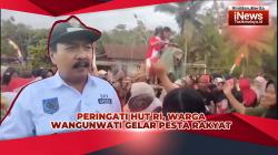 VIDEO: Peringati HUT RI ke-78, Warga Wangunwati Tasikmalaya Gelar Pesta Rakyat, Ada Kesenian Reog