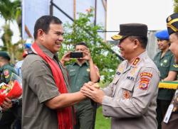 Tiba di Ambon, Pangdam Pattimura Mayjen TNI Syafrial Disambut Forkopimda