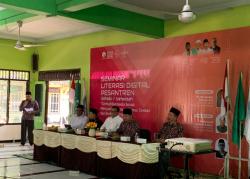 Sosialisasi Literasi Digital di Ponpes Demak, Siapkan Generasi Santri Emas yang Cermat