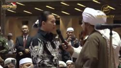 Habib Umar bin Hafidz Tuntun Pria Berambut Panjang Ucap Dua Kalimat Syahadat, Diberi Nama Abu Bakar