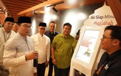 6 Mesin Air Siap Minum Bantuan bjb syariah Mejeng di Masjid Al Jabbar