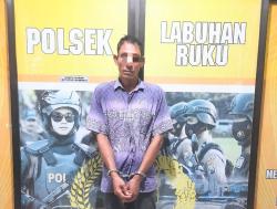 Polsek Labuhanruku Ringkus Ipit Tersangka Pembongkar Rumah Ibu Guru