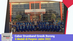 Minim Peralatan, Cabor Drumband Gresik Borong 6 Medali di Porprov Jatim 2023