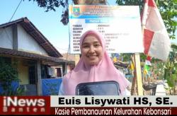 Euis Lisywati Kasie Pem Kelurahan Kebonsari Cilegon: Kegiatan Salira, Opname Termin Ke-3 Sesuai RAB