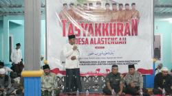 Tasyakuran HUT RI di Desa Alastengah Besuk Probolinggo, Dihadiri Para Habaib dan Kiai