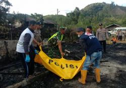 Rumah Konstruksi Kayu Terbakar di Bener Meriah Rengut Satu Jiwa