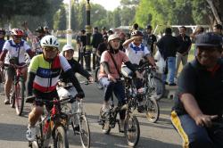 Jelang Peringatan Hari Perhubungan, Pemkab Sleman Gelar Sepeda Santai