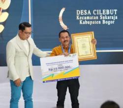 Jadi Desa Sadar Hukum 2023, Kades Cilebut Barat: Saya Bangga dan Terharu