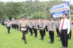 Pimpin Apel Gelar Pasukan Operasi Zebra Mansinam 2023, Ini Arahan Penting Kapolres Raja Ampat