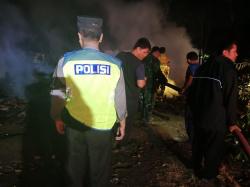 Satu rumah di Katong Toroh Ludes Terbakar, Penyebabnya Diduga Korsleting