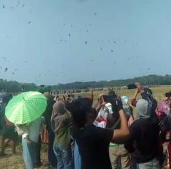 Ratusan Peserta ikuti Festival Lomba Layang-layang Sowangan di Pandeglang