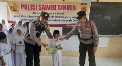 Saweu Sikula, Kapolsek Meurah Dua Berikan Arahan Tentang Disiplin Kepada Murid SD