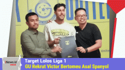 Target Lolos Liga 1, Gresik United Rekrut Victor Bertomeu Asal Spanyol