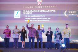 Pengelola Kawasan Industri SIER Raih Dua Penghargaan TOP GRC Award 2023