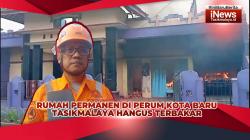 VIDEO: Kebakaran Hari Ini, Rumah Permanen di Perum Kota Baru Tasikmalaya Hangus Terbakar