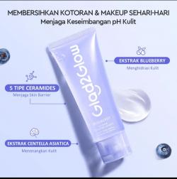 Glad2Glow Blueberry Ceramide Low PH Gel Cleanser