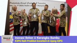 Inovasi Beton U Kerangka Bambu Antarkan K3PG Raih Predikat Excellent di Ajang IQPG