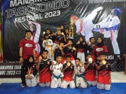 Tim SD Inpres Karema Borong Medali di Manakarra Taekwondo Festival 2023