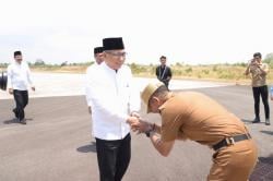 Pj Gubernur Suganda Sambut Kedatangan Ketua Umum PBNU